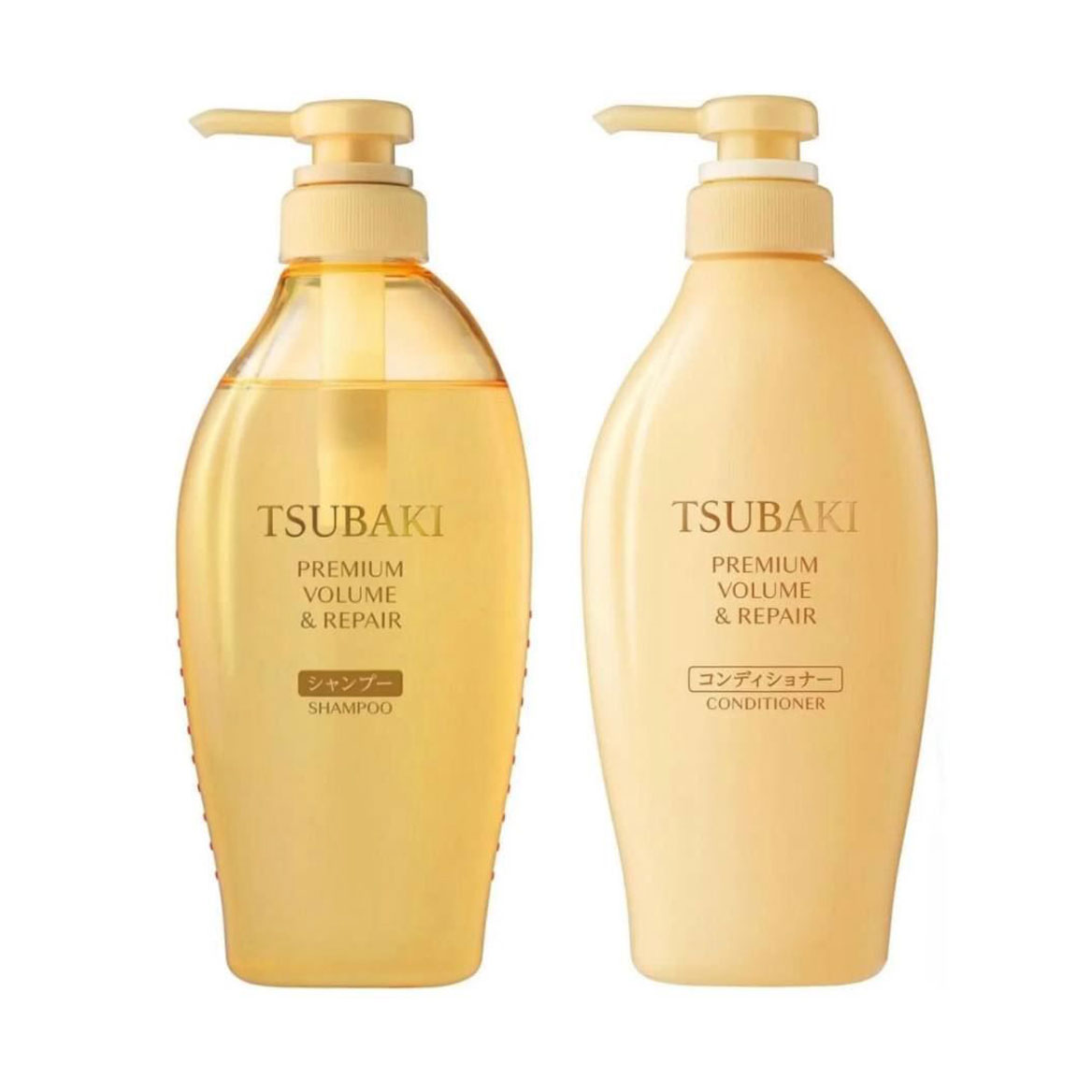 Набір для об'єму та відновлення волосся Shiseido Tsubaki Premium Volume &amp; Repair Kit (шампунь, 450 мл + кондиціонер, 450 мл)